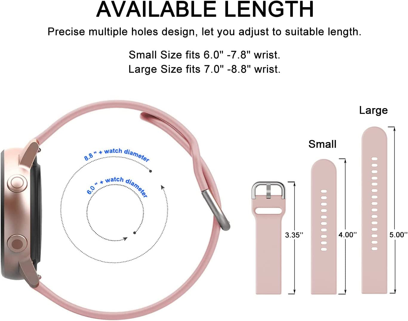 13 Pack Bands Compatible with Samsung Galaxy Watch 4 40Mm 44Mm/Galaxy Watch 4 Classic, Galaxy Watch 5 /Galaxy Watch 5 Pro 45Mm, Galaxy Active 2 Watch Bands, 20Mm Soft Silicone Replacement Straps for Women Men  Suremita   