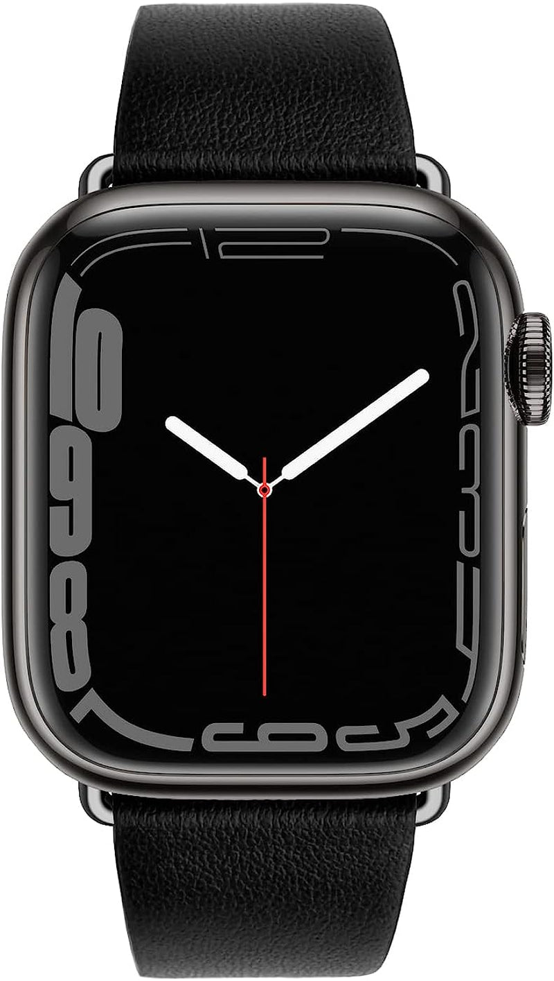 Eyamumo Thin Leather Band Compatible with Apple Watch Bands 41Mm 40Mm 38Mm Women, Genuine Leather Bands Wristbands Replacement Straps for Apple Iwatch SE2 SE Series 8 7 6 5 4 3 2 1  Eyamumo   