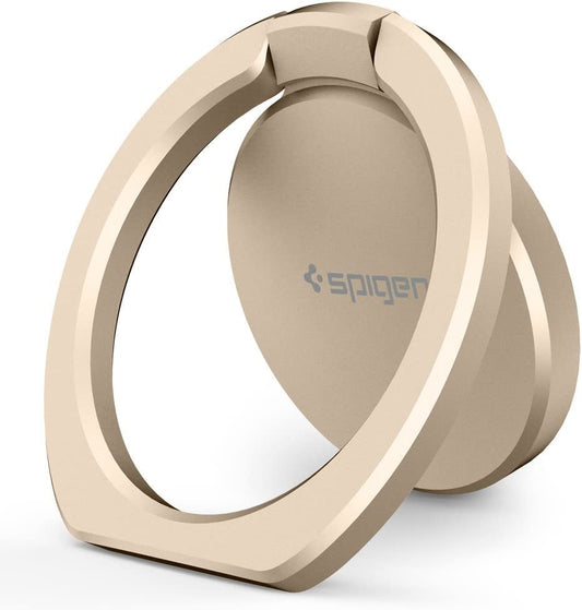 Spigen Style Ring 360 Cell Phone Ring/Phone Grip/Stand/Holder for All Phones and Tablets Compatible with Magnetic Car Mount - Champagne Gold  Spigen   
