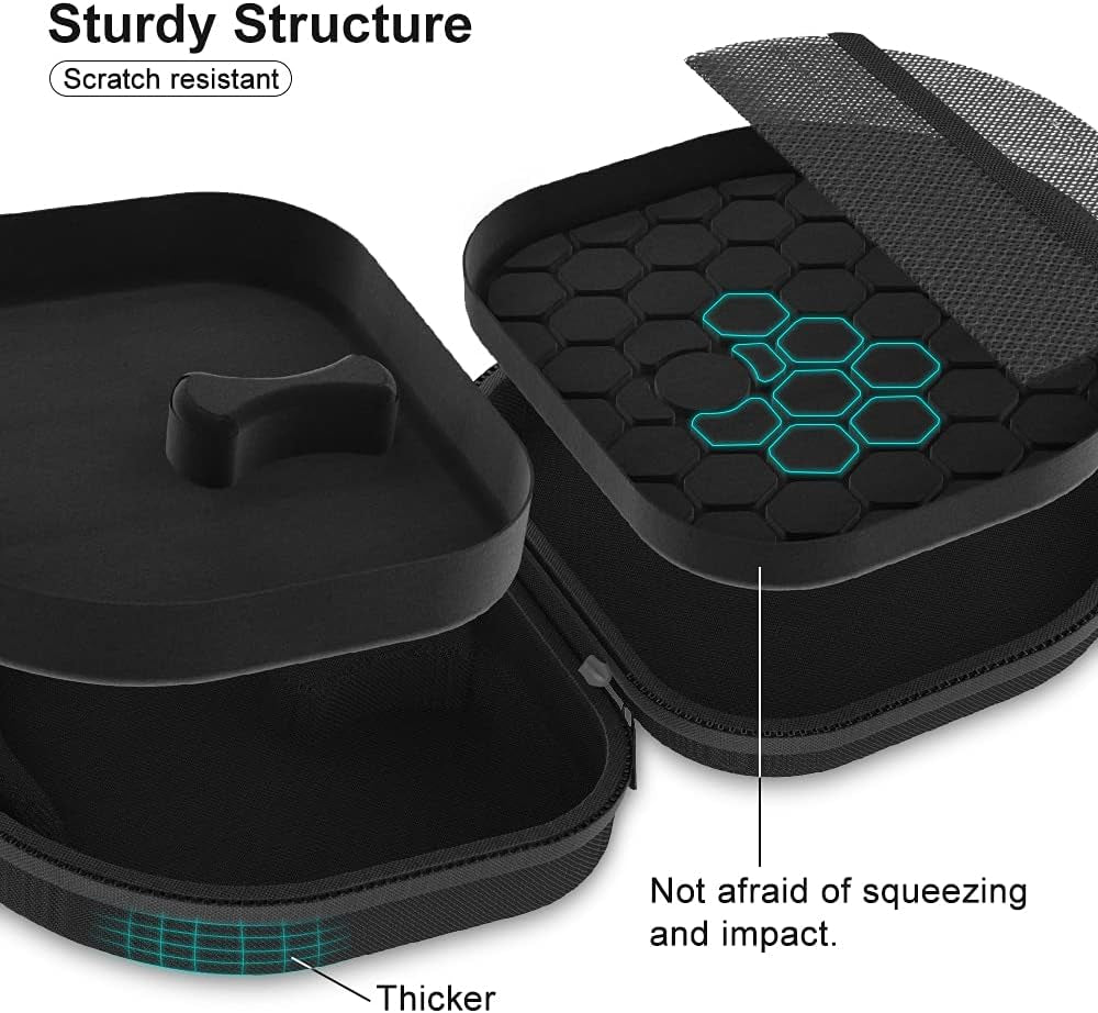 Premium Airpods Max Case with Sleep Mode, Upgraded Smart Case for Airpods Max, Organizer Travel Carrying Case for Headphones  SOH Mingying   