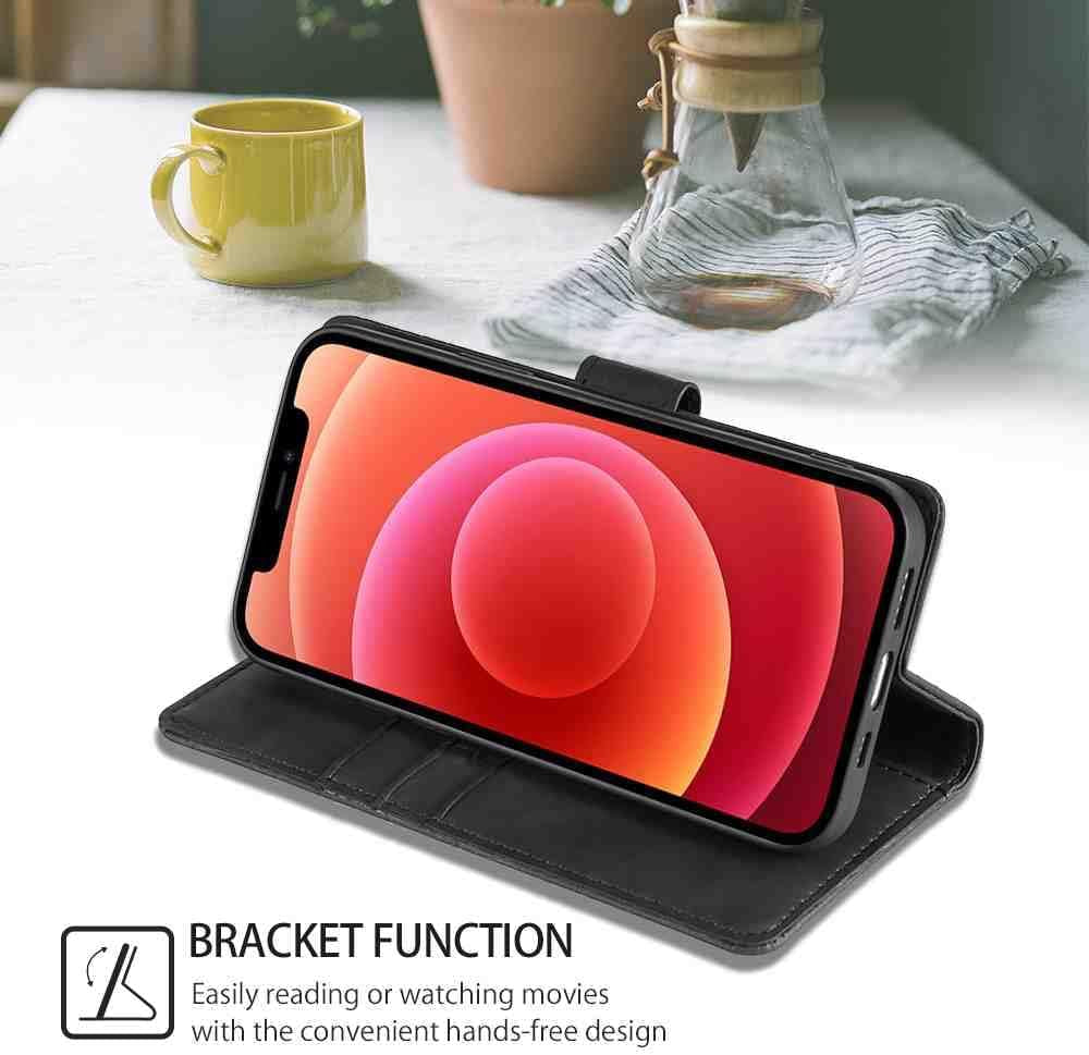 BANLEI2U Phone Cover Wallet Folio Case for LG G7 THINQ, Premium PU Leather Slim Fit Cover for G7 THINQ, Shock Resistant, Black  BANLEI2U   