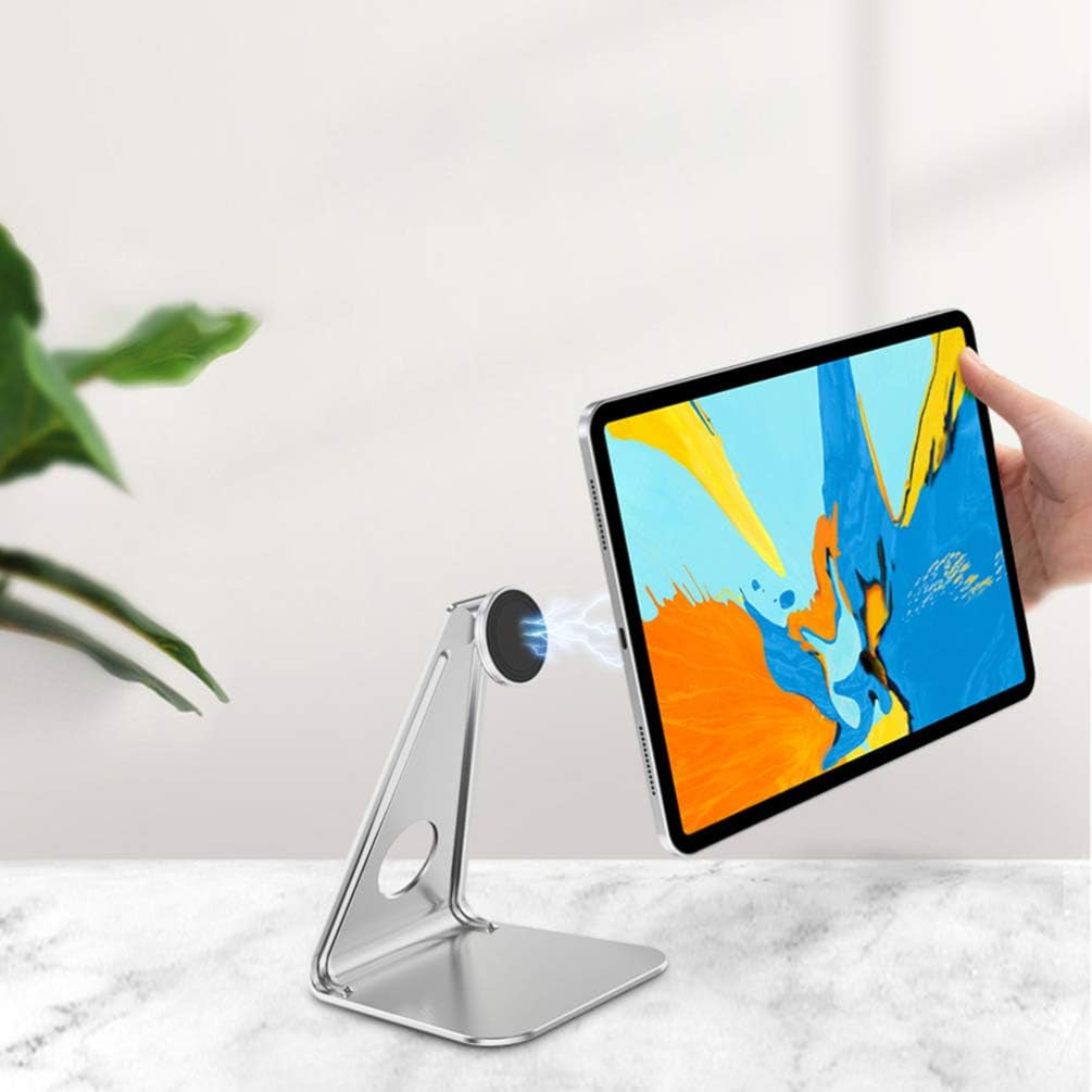 OSALADI Tablet Stand Tablet Holder Desktop Stand Magnetic Laptop Stand Notebook Holder Multifunction Cellphone Mount for Desk Table Tablet Holder Desktop Stand Tablet Holder  OSALADI   