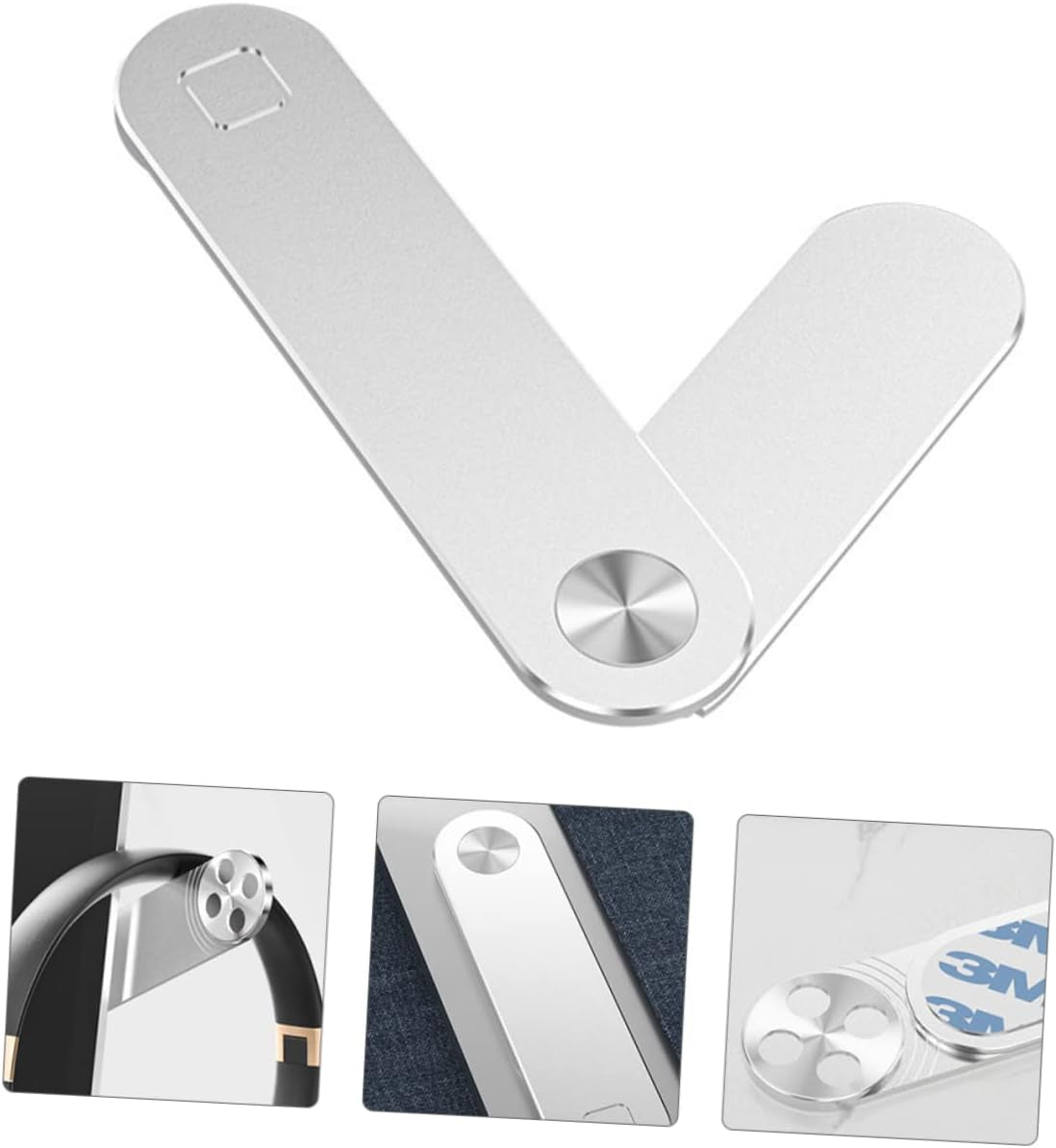 UKCOCO 1 Set Dual Screen Extension Stand Stand for Laptop Adjustable Computer Stand Collapsible Laptop Stand Laptop Phone Extension Holder Phone Stand for Laptop Magnetic Phone Rack Set  UKCOCO   