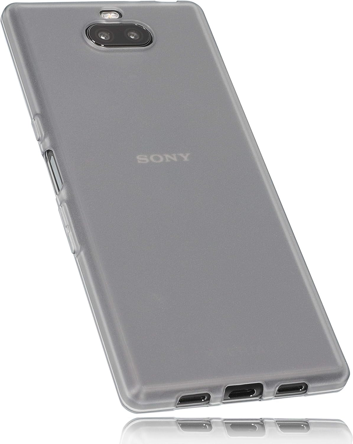 Mumbi Protective Case Compatible with Sony Xperia  mumbi Transparent Black Xperia 10 Plus 