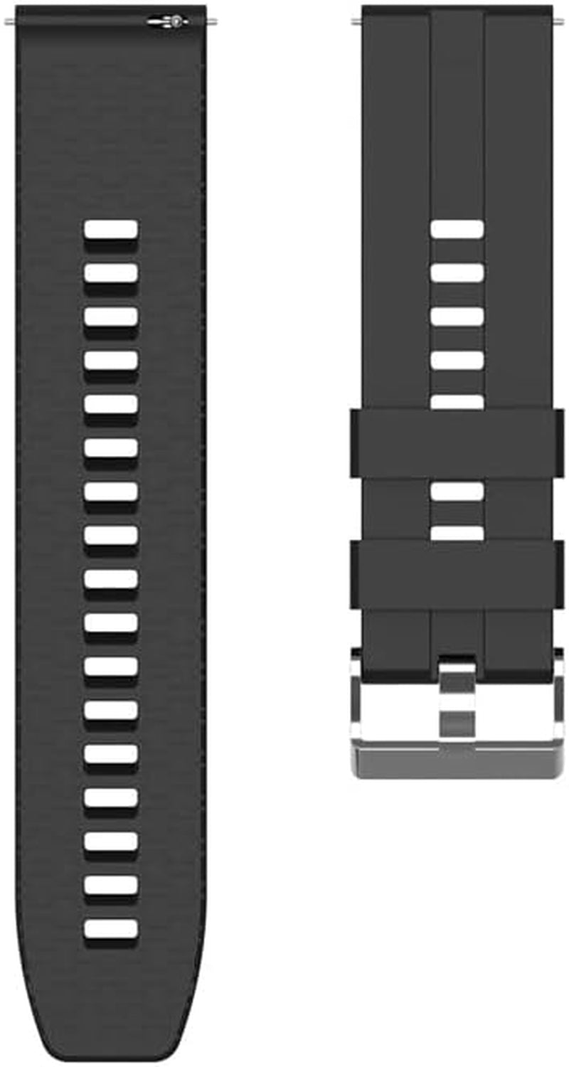 BUDAY Silicone Straps for Garmin Vivoactive 3 Music/Forerunner 645 245 245M/ Vivomove Band Sport Wristband for Garmin Venu Correa  BUDAY E For Vivoactive 3 