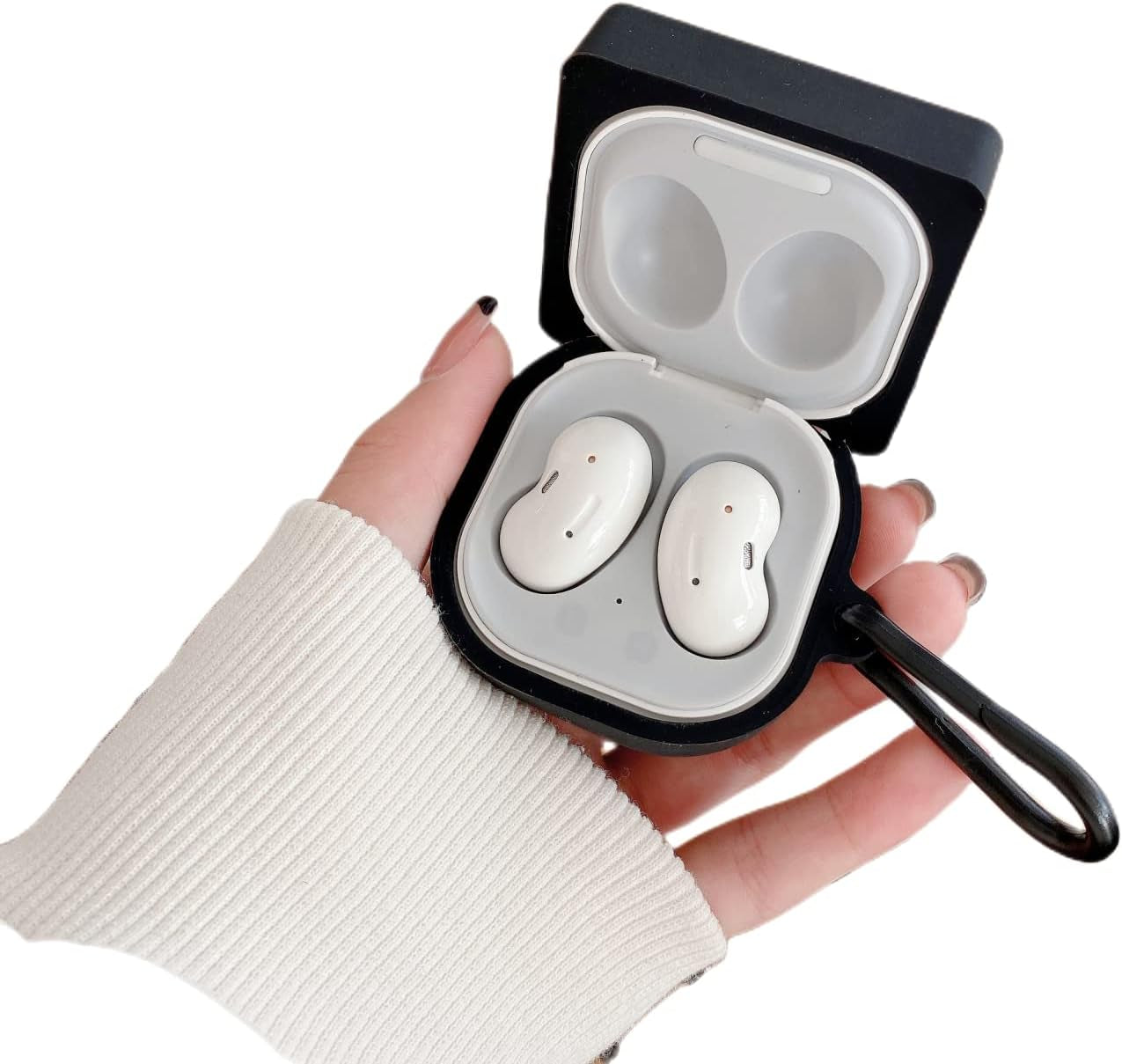 Aikeduo Secure Lock Case for Samsung Galaxy Buds Live Shock-Absorbing Bible Protective Cover Silicone Shell Boys Girl Protective Case  AiKeDuo   