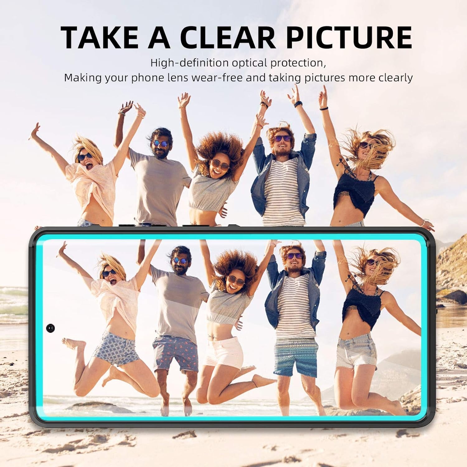 WIFORT for Samsung Galaxy Note 20 Ultra Waterproof Case Built-In Screen Protector Water Resistant Cover Protective Drop Protection Hard, Shockproof Full Body Case for Samsung Note 20 Ultra 5G, Teal  WIFORT   