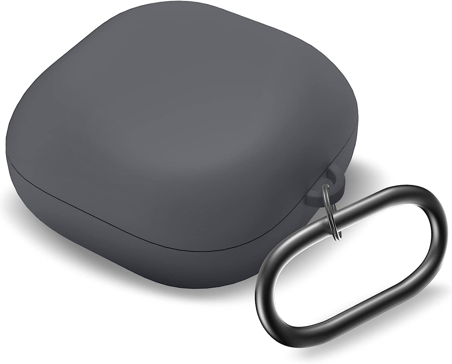 MOLOVA Silicone Case Compatible with Samsung Galaxy Buds 2 Pro/Galaxy Buds 2/ Galaxy Buds Pro/Galaxy Buds Live Case,Black  MOLOVA Galaxy Grey  