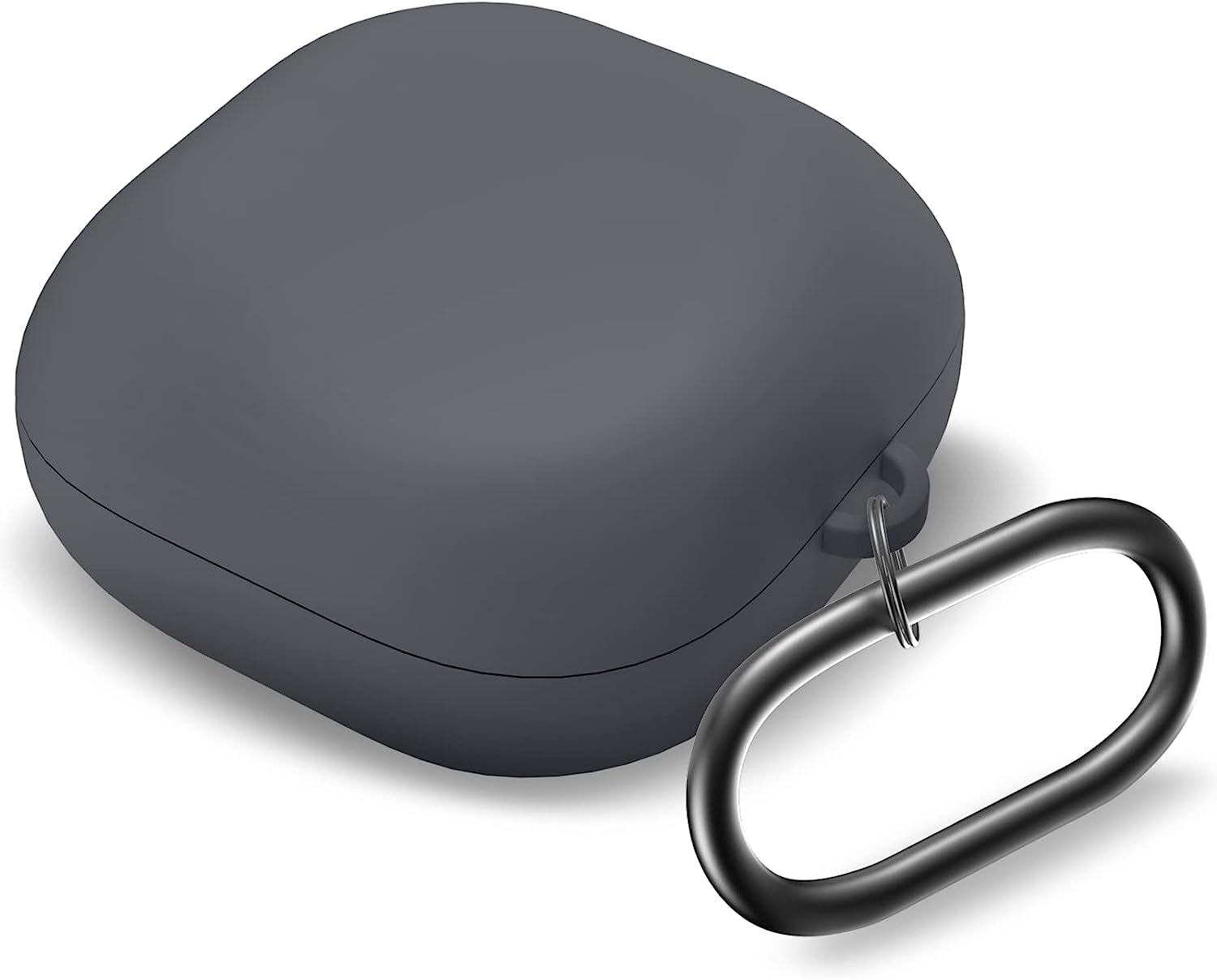 MOLOVA Silicone Case Compatible with Samsung Galaxy Buds 2 Pro/Galaxy Buds 2/ Galaxy Buds Pro/Galaxy Buds Live Case,Black  MOLOVA Galaxy Grey  