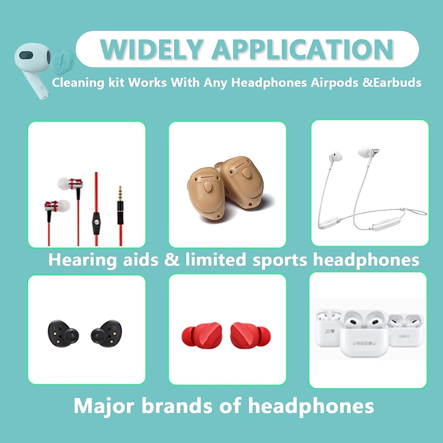 203PCS Airpod Cleaner Kit,Iphone Charge Port Cleaning Kit,Airpods Earbud Cleaning Putty, Remove Ear Wax,Phone Phone Cleaning Kit,For Airpods Charging Case/Headphones/Phone/Earbuds/Camera  Polislime   