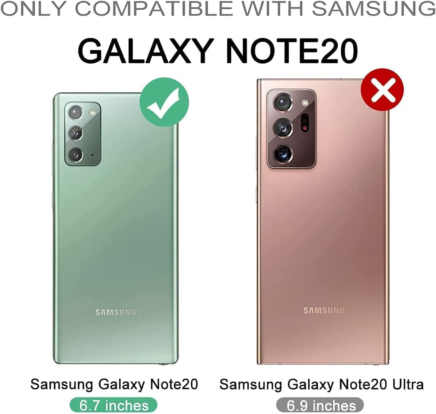 Dexnor for Samsung Galaxy Note 20 5G Case, [Built in Screen Protector and Kickstand] Heavy Duty Military Grade Protection Shockproof Protective Cover for Samsung Galaxy Note 20,Army Green  Dexnor   