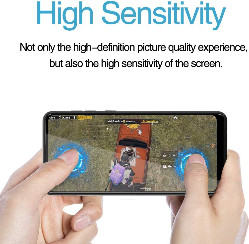 [2 Pack] for Samsung Galaxy A21/A21S Privacy Screen Protector, [Full Coverage] anti Spy HD Clarity 9H Tempered Glass Screen Protector, Scratch Resistant, Bubble Free, Easy Insall, Case Friendly (6.5 Inch)  A Pink Shop   