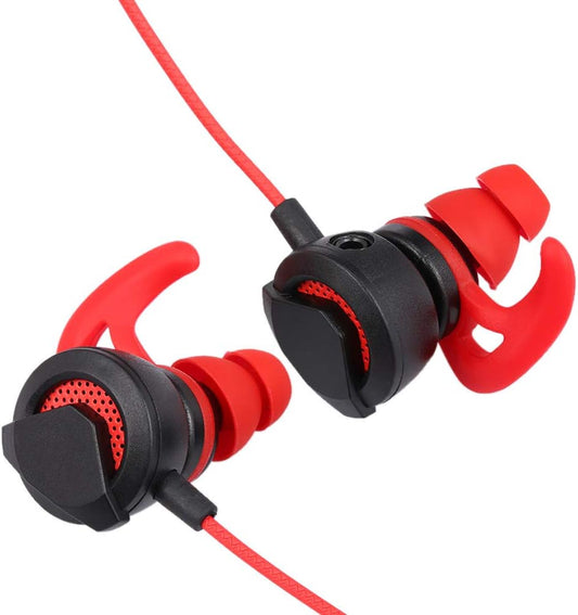 Docooler Wired Gaming Earbuds AUX 3.5Mm Stereo Music Gaming Earphone Long Microphone Portable Headset for Laptop Smart Phones PC  Docooler   