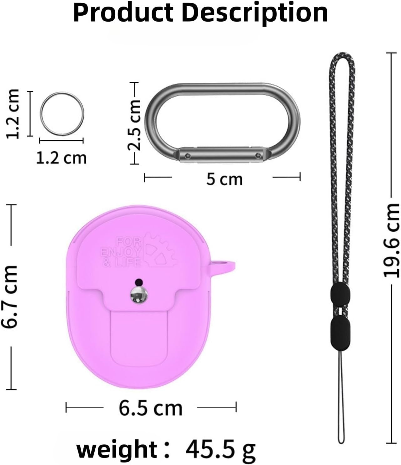[4 in 1] Compatible for Google Pixel Buds Pro 2022 Cases with Cleaning Kit, Front LED Visible Soft Silicone Protective Cover Skin with Keychain/Lanyard  CASEVERSE   