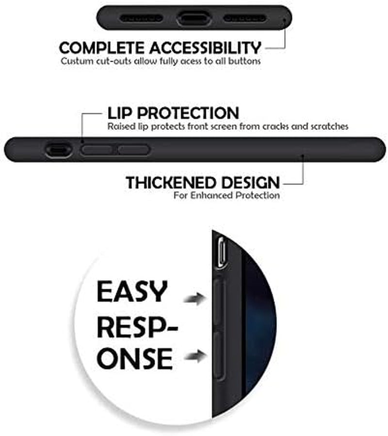 Case for Xiaomi Poco M4 Pro 5G Silicone Liquid,Soft Gel Microfiber Lining Cushion Bumper for Xiaomi Poco M4 Pro 5G with Ring Holder Kickstand Support Magnetic Case Black  Leton   