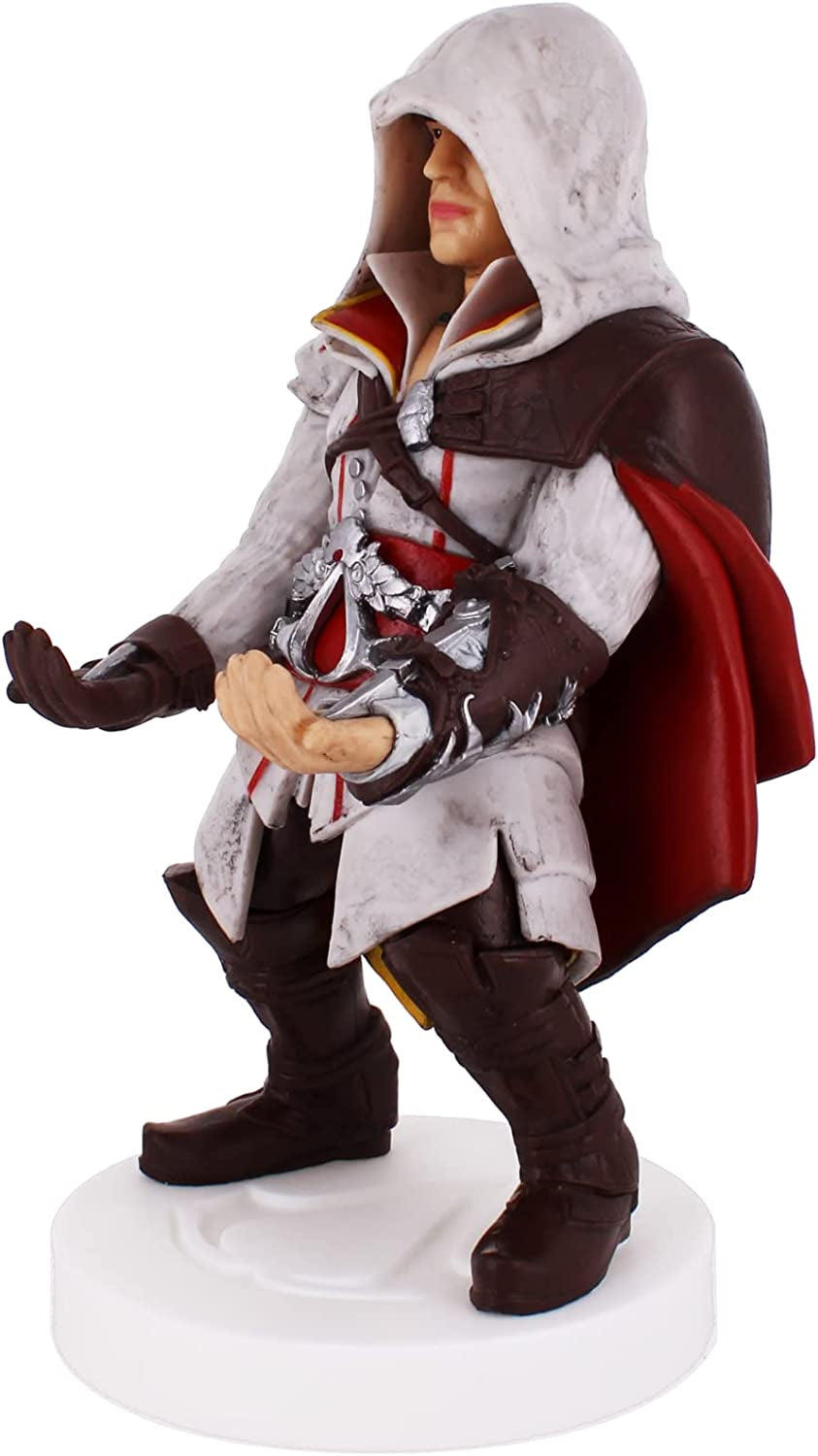 Cableguys Assassin'S Creed Ezio Gaming Figure - Accessory Stand for Controller or Smartphone - USB Cable Included - 20 Cm  Exquisite Gaming   