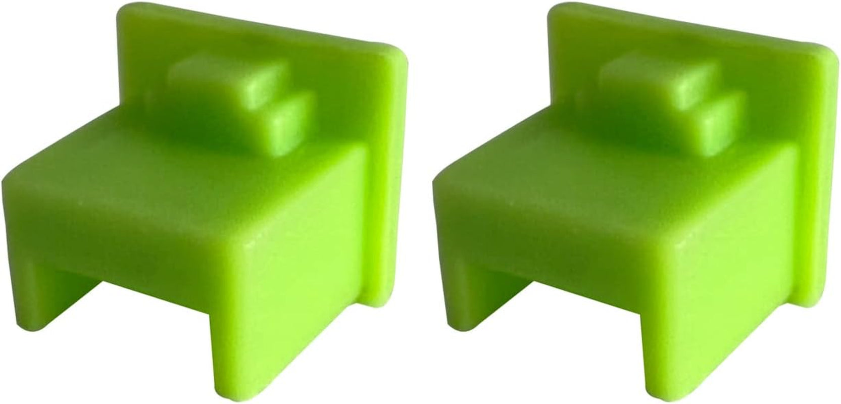 20Pcs RJ-45 Plug Protector Dust Covers, Plastic RJ45 a Female Anti-Dust Plug Ethernet Hub Port Protector for RJ45 Female Port (Blue)  Generic Green  