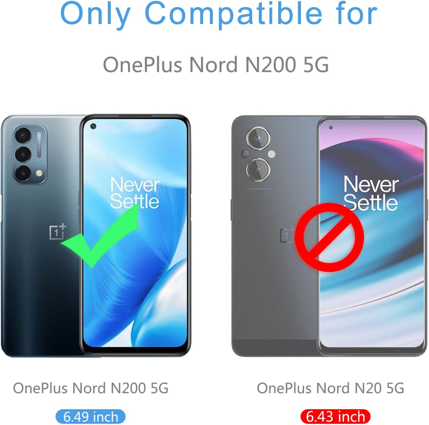 Kowauri Case for Oneplus Nord N200 5G,Flower Pattern Hard PC Back Clear Slim TPU Bumper Shockproof Protective Cover Case for Oneplus Nord N200 5G (Purple)  Kowauri   