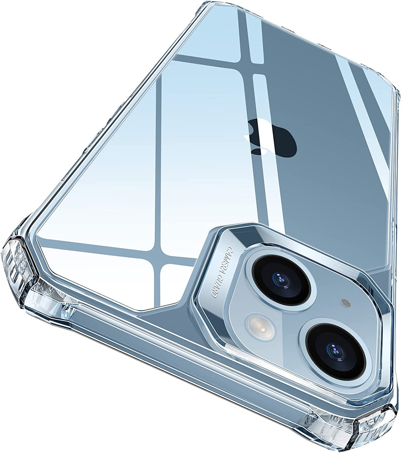 ESR for Iphone 14 Pro Case, Military-Grade Protection, Shockproof Air-Guard Corners, Yellowing-Resistant Acrylic Back, Phone Case for Iphone 14 Pro, Air Armor Case, Clear Black  Electronic Silk Road Corp Clear Iphone 14/13 