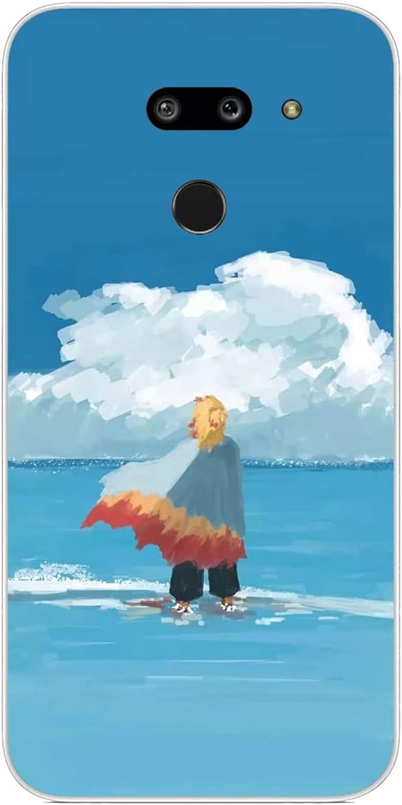 Compatible with LG G8 | LG G8 Thinq Case Sla'Yer Rengok'U Gift De'Mon 220 Man Boys Girls Cartoon Cool Design Soft TPU Phone Case  Tongstar Demon Rengok'U Gift Slayer 875  