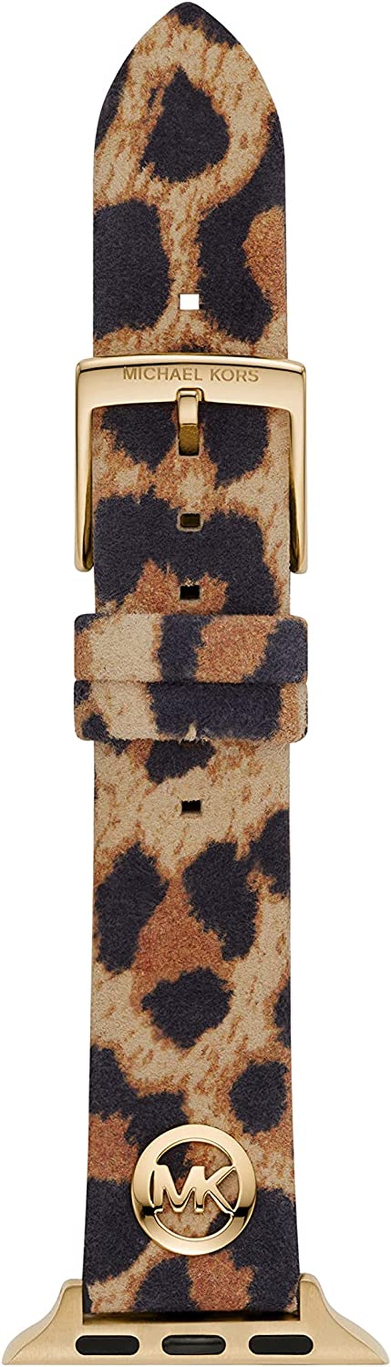 Michael Kors Interchangeable Watch Band Compatible with Your 38Mm/40Mm/41Mm Apple Watch- Leather or Silicone Bands for Apple Watch Series 8/7/6/5/4/3/2/1/SE  Michael Kors   