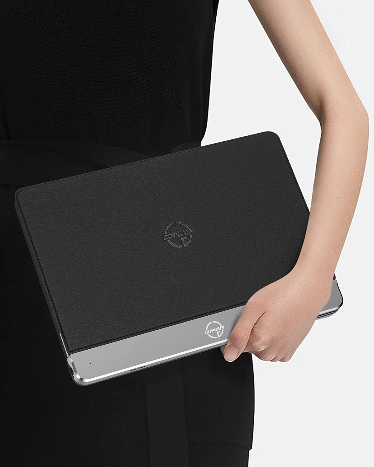 Alecewey Portable Monitor Screen Protector Magnetic PVC Mouse Pad for P1M13.3 Laptop Extender-Black  Alecewey   