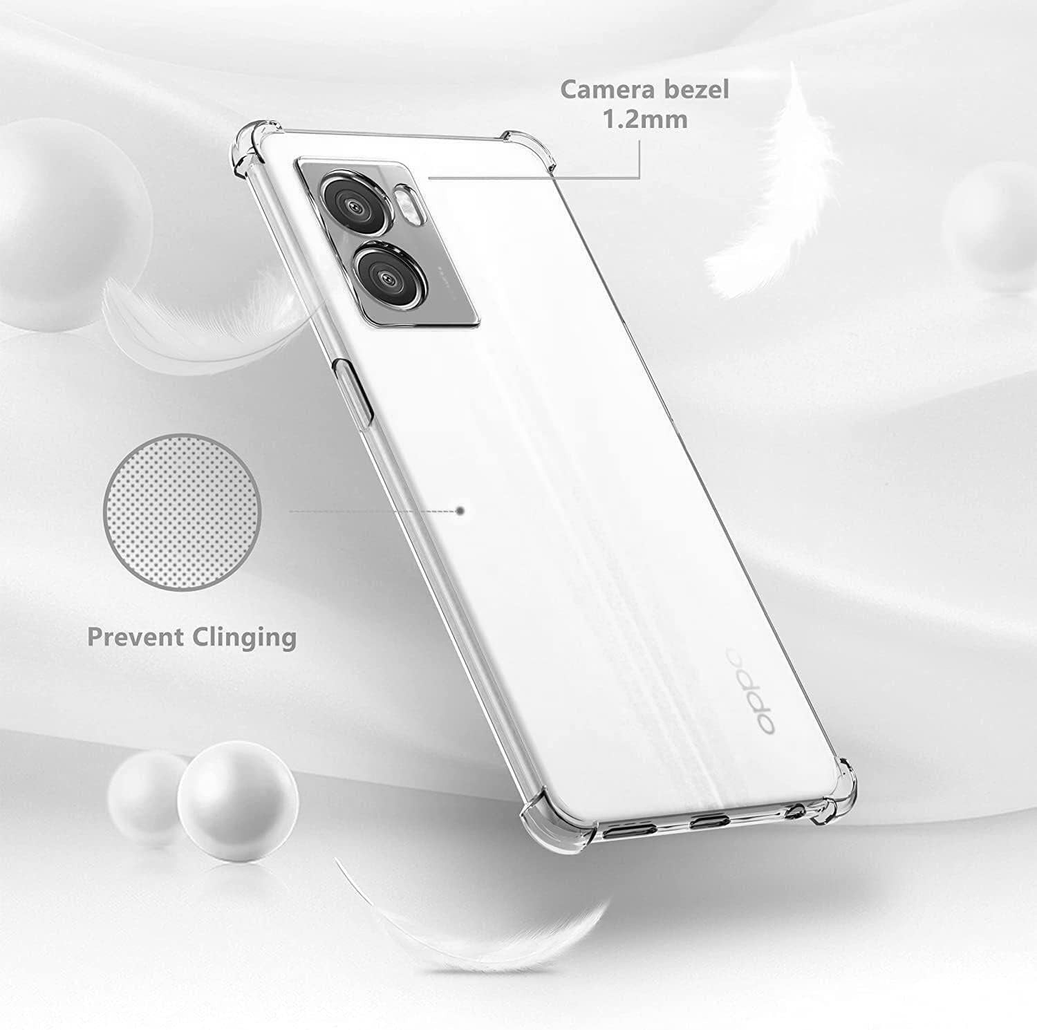 Lmposla for Oneplus Nord N300 5G Case,1+ Nord N300 5G Case, for Girls Women Shockproof Slim Ultra-Thin Flexible TPU Soft Rubber Silicone Airbag Case Cover for Oneplus Nord N300 5G (Clearn)  Lmposla   