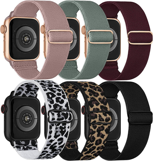 Stretchy Solo Loop Compatible with Apple Watch Band 38Mm 40Mm 41Mm 42Mm 44Mm 45Mm 49Mm Iwatch Series8/7/6/5/4/3/2/1/Se/Ultra  Recoppa   