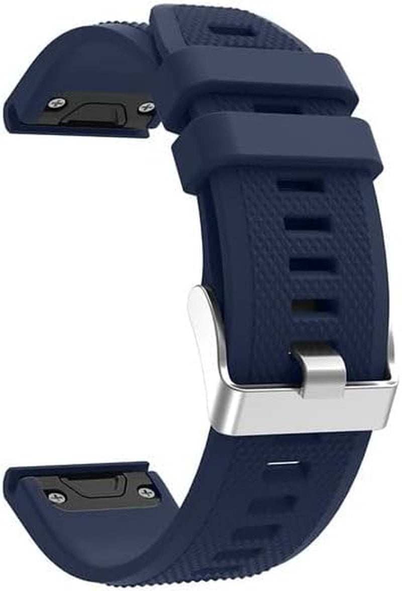 FEHAUK Silicone Band for Garmin Fenix 6 6X 6S Pro 7 7X 7S 5 5X 5S plus 945 Watch Strap Quick Release 20 22 26Mm Watchband Wris Bracelet  FEHAUK F 26mm Width 