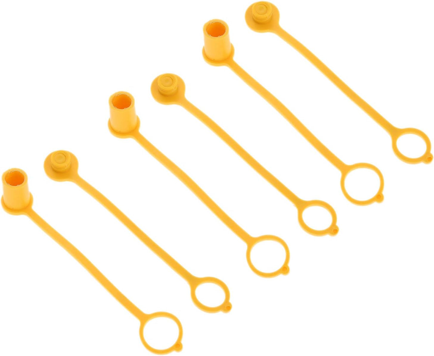 Aupoko Propane Natural LP Gas Quick Disconnect Dust Cap Plug Cover, 3/8" Natural Gas Quick Connect Rubber Dust Cap and Plug  Aupoko   