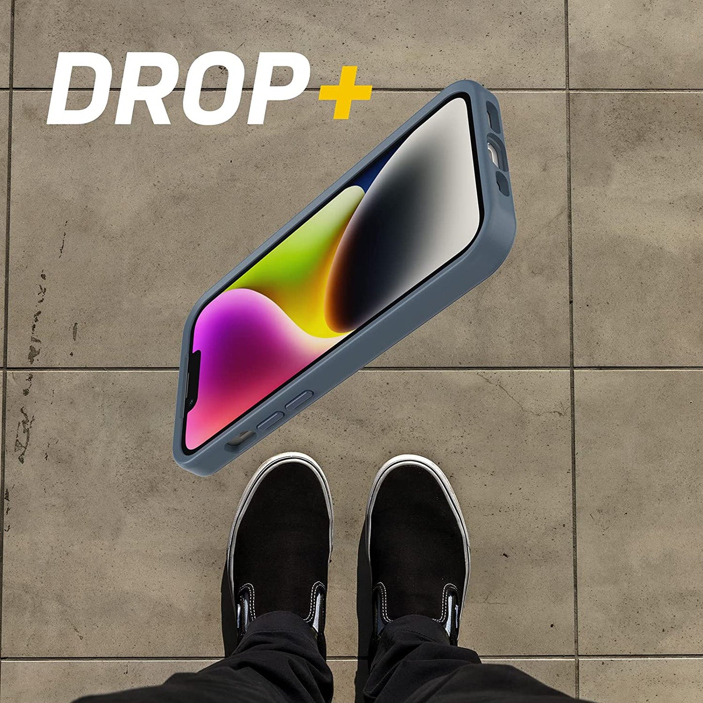 Iphone 14 & Iphone 13 Case, Otterbox, Symmetry Series+, Ultra-Sleek, Snaps to Magsafe, Raised Edges Protect Camera & Screen - BLUETIFUL (Blue)  OtterBox   