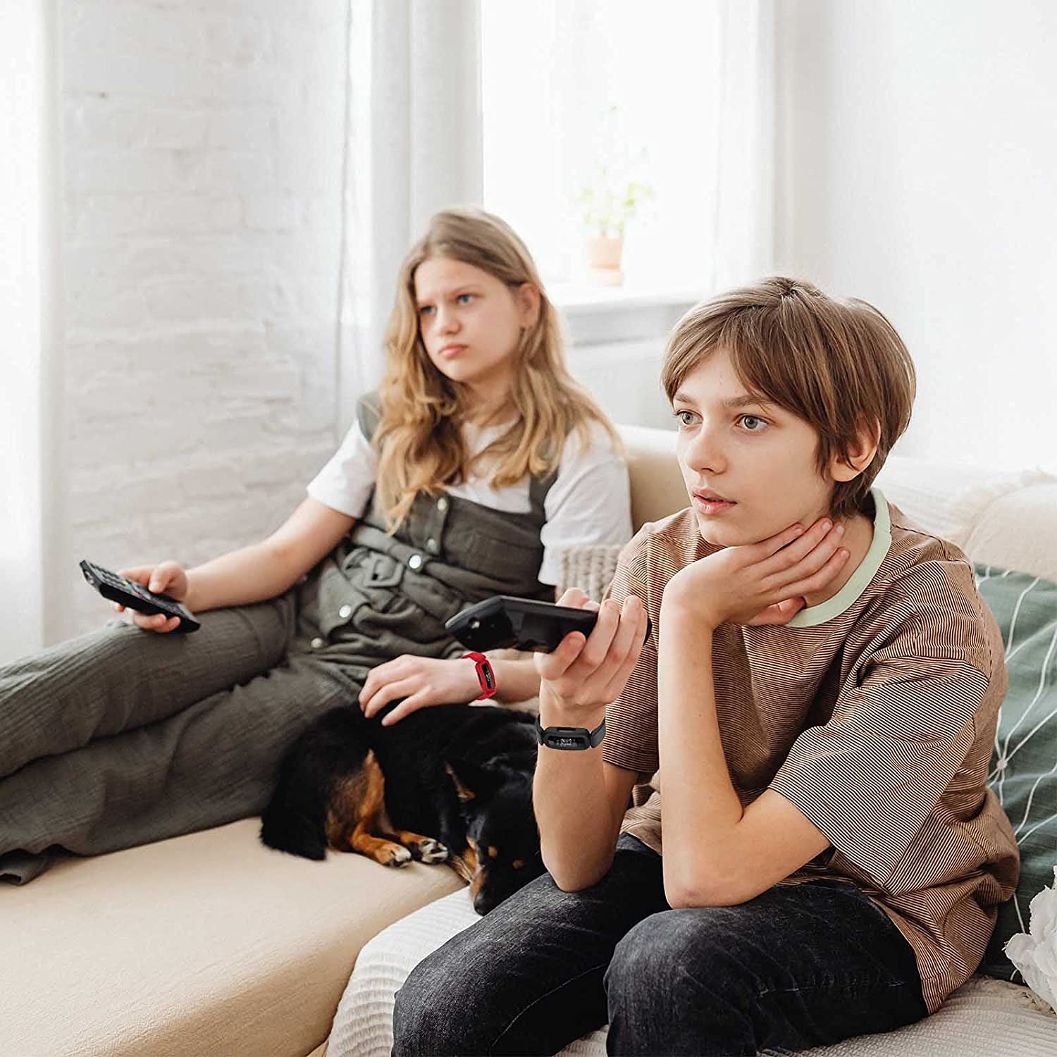 Topperfekt Bands Compatible with Fitbit Ace 3 for Kids, Soft Silicone Waterproof Bracelet Accessories Sports Watch Strap Replacement for Fitbit Ace 3 Boys Girls  TopPerfekt   