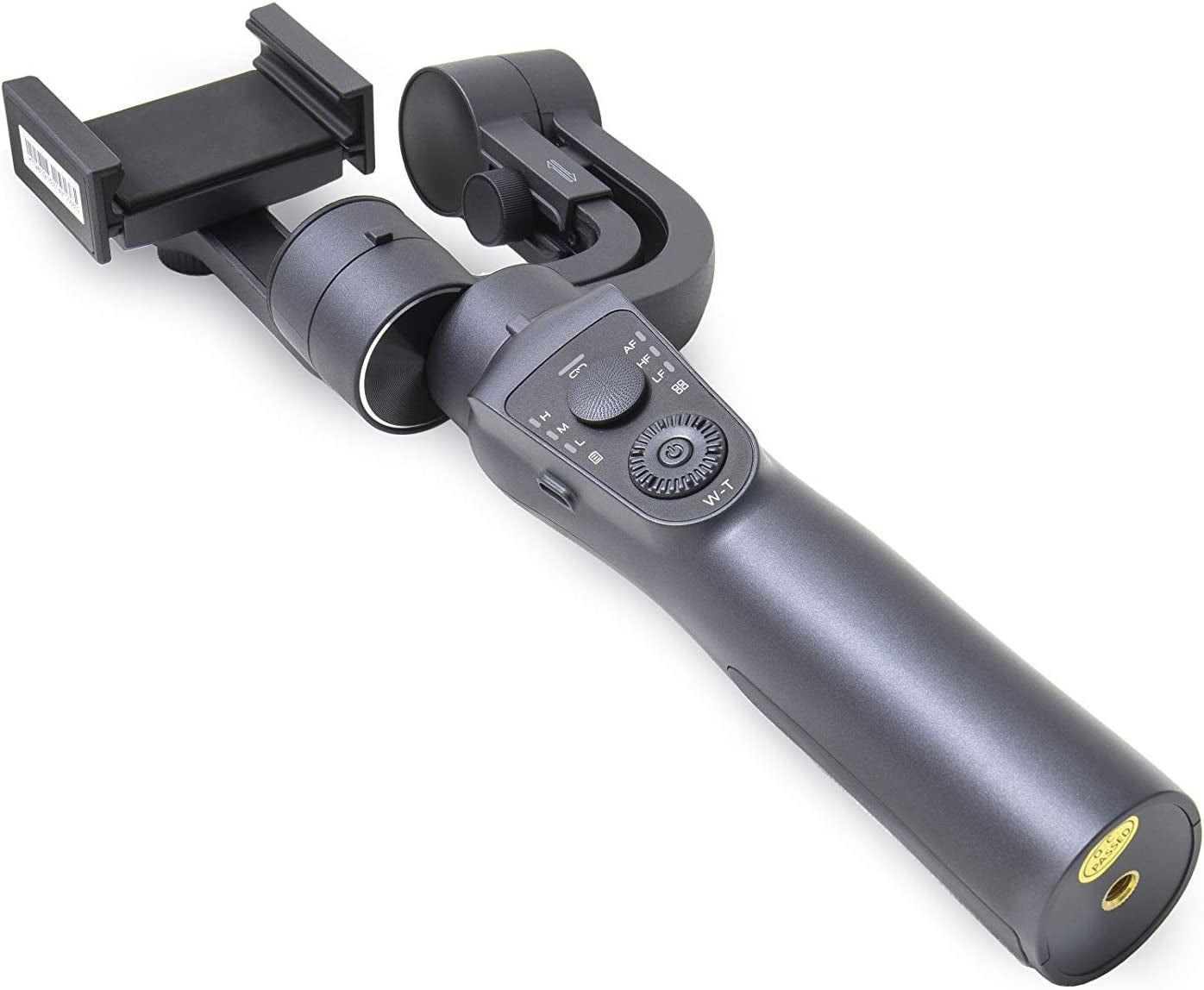 3-Axis Gimbal Stabilizer for Iphone 12 11 PRO MAX X XR XS Smartphone Vlog Youtuber Live Video Recording and Streaming with Sport Inception Mode Face Object Tracking Motion Time-Lapse (Black S)  Zenith   