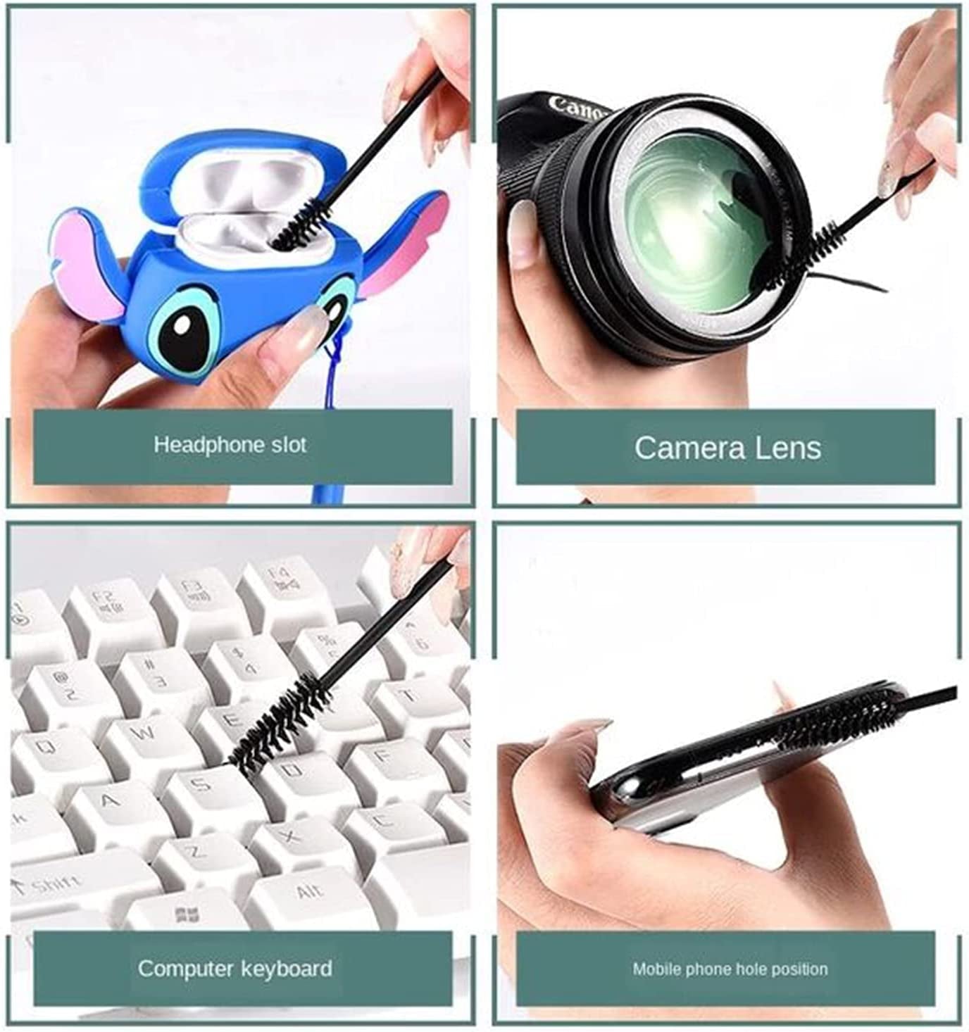 108Pcs Cleaning Kits for Iphone, for Airpod Cleaner Kit Phone Jack Charger Port Hole Plug Speaker Cleaner Tool for Cameras Keyboards Headphones.  LiPang   