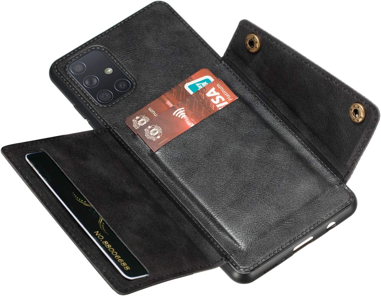 Compatible with Xiaomi Poco X3 GT Cover Case,Compatible with Xiaomi Redmi Note 10 Pro (China) 21061110AG PU Leather Stand Phone Case Cover Black  Generic   