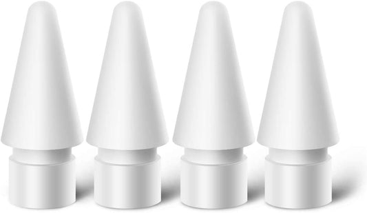 MJKOR Tips Replacement for Apple Pencil 1St Gen & 2Nd Gen, Pen Nibs for Ipad Pro (4 Pack)  MJKOR   