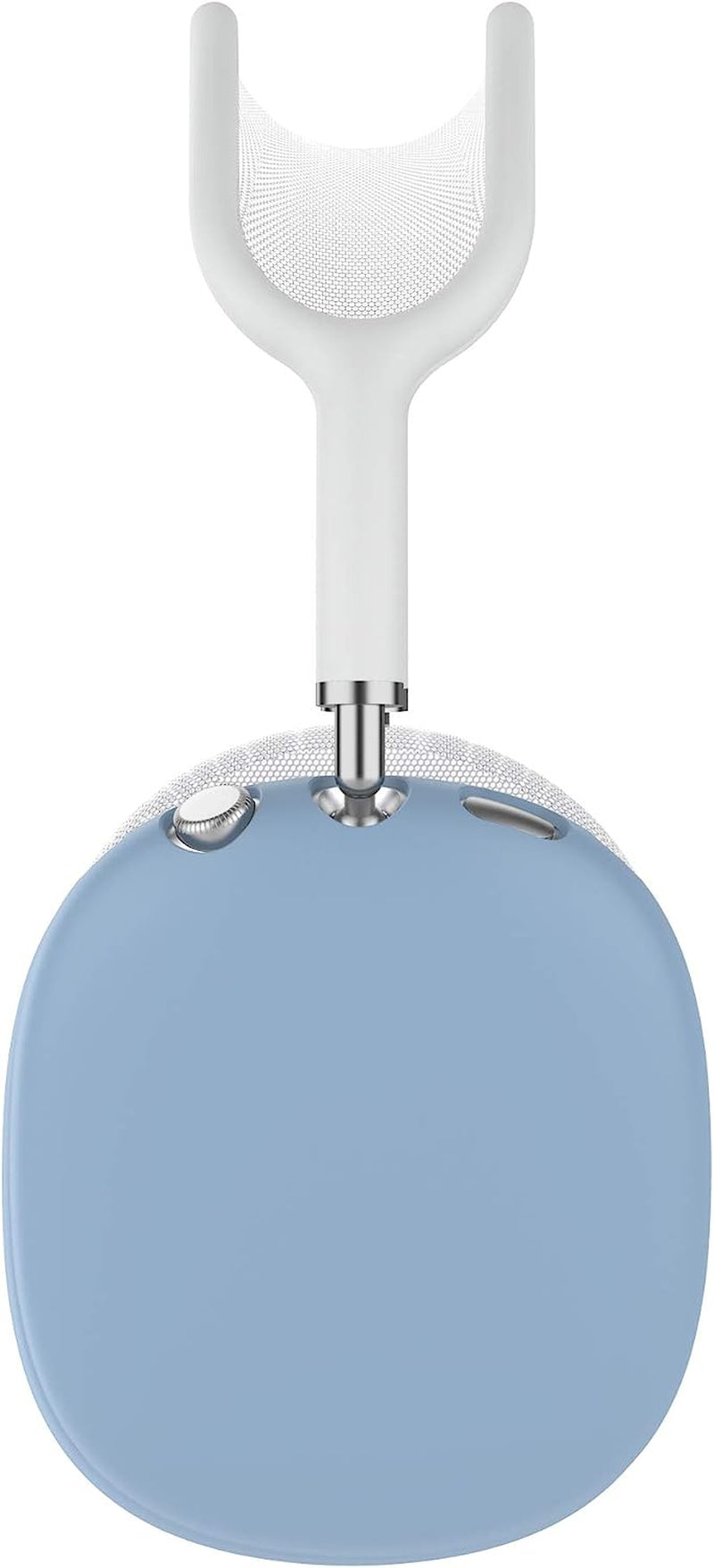 Headphones Protective Case Compatible with Airpods Max Headphones ,Soft Silicone Earbuds Cover Cases for Airpods Max Headphones Accessories (Gray)  Chofit Blue  