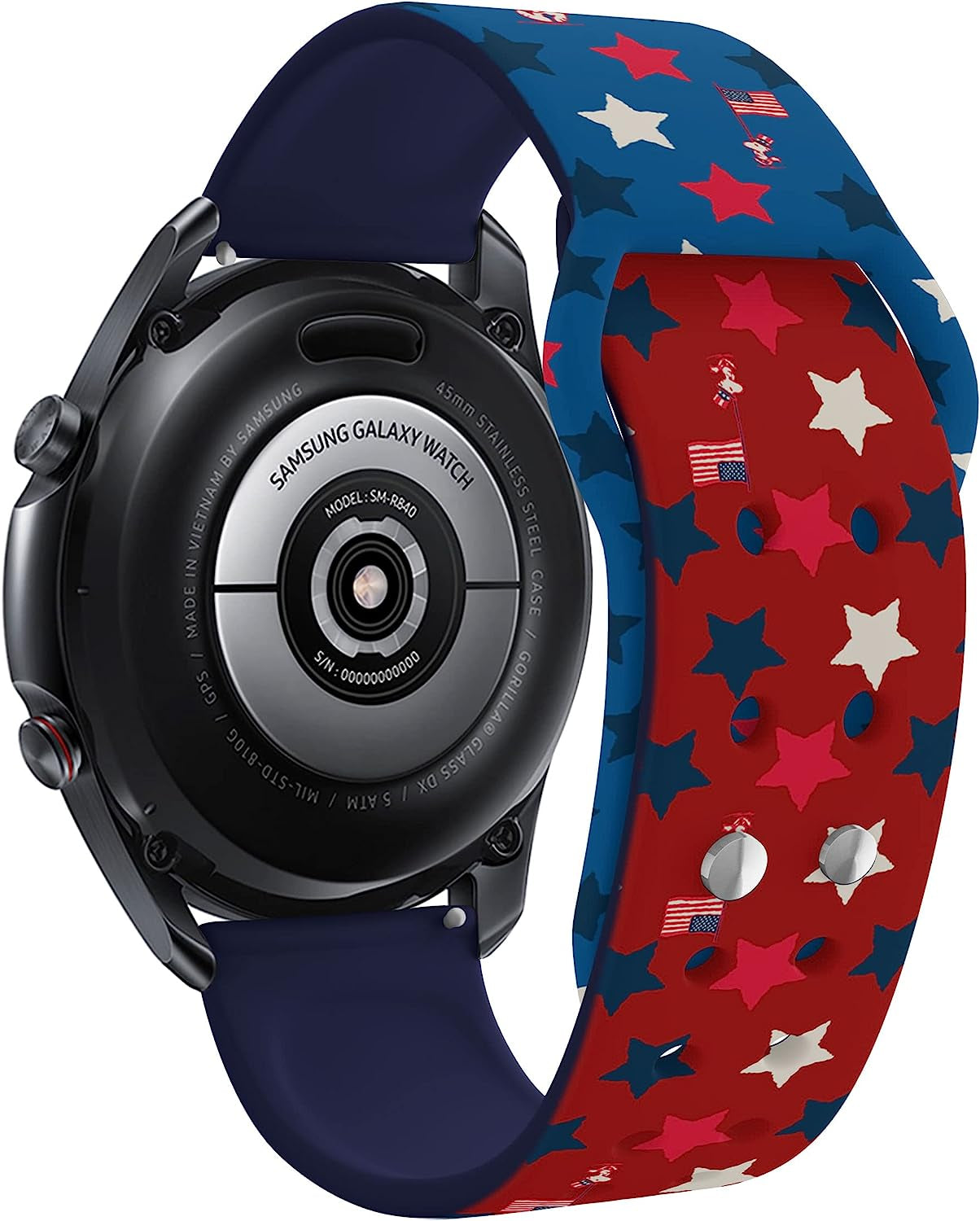 Affinity Bands Peanuts Patriotic HD Watch Band Compatible with Samsung Galaxy Watch  Affinity Brand Partners   