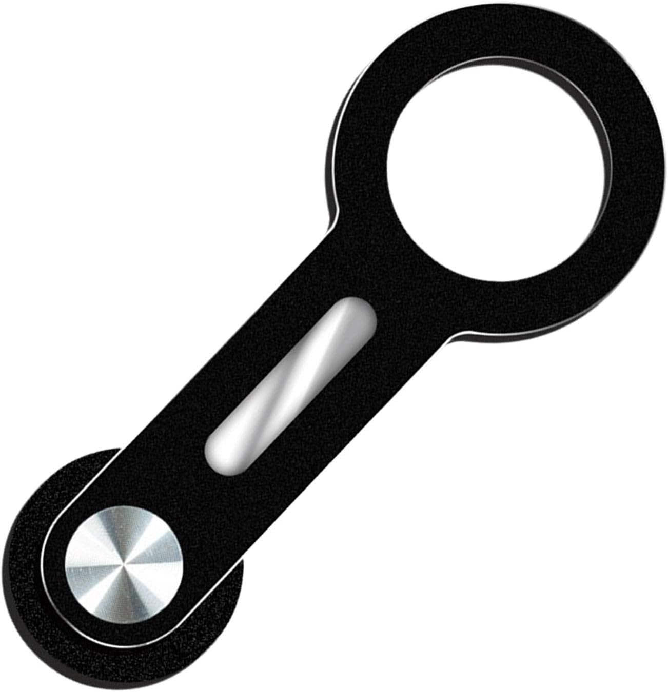 Laptop Side Mobile Phone Bracket - Magnetic Phone Holder for Laptop - Portable Computer Expansion Bracket for Mobile Phones, Smartphones, Aluminum Alloy Germplasm  Germplasm Black  