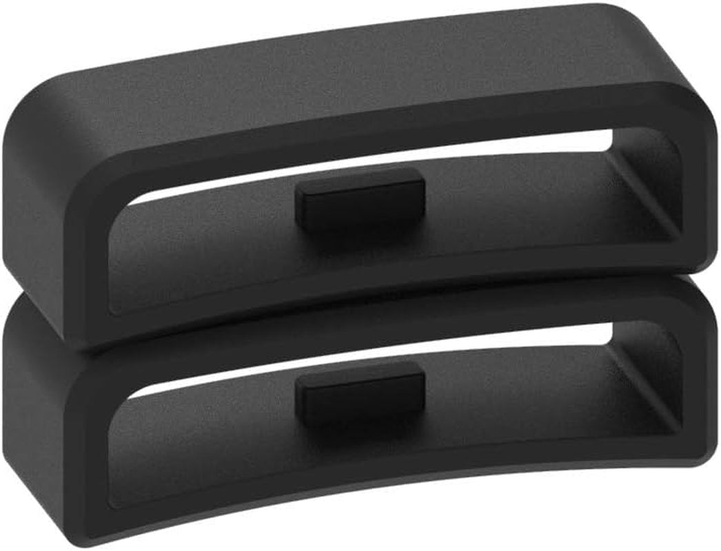 28Mm Width Band Keeper Compatible with Garmin Vivoactive Hr/Forerunner 910XT Fastener Loops Replacement Band Holder Compatible with Fitbit Surge Bands, 6 Pack.  Chofit   