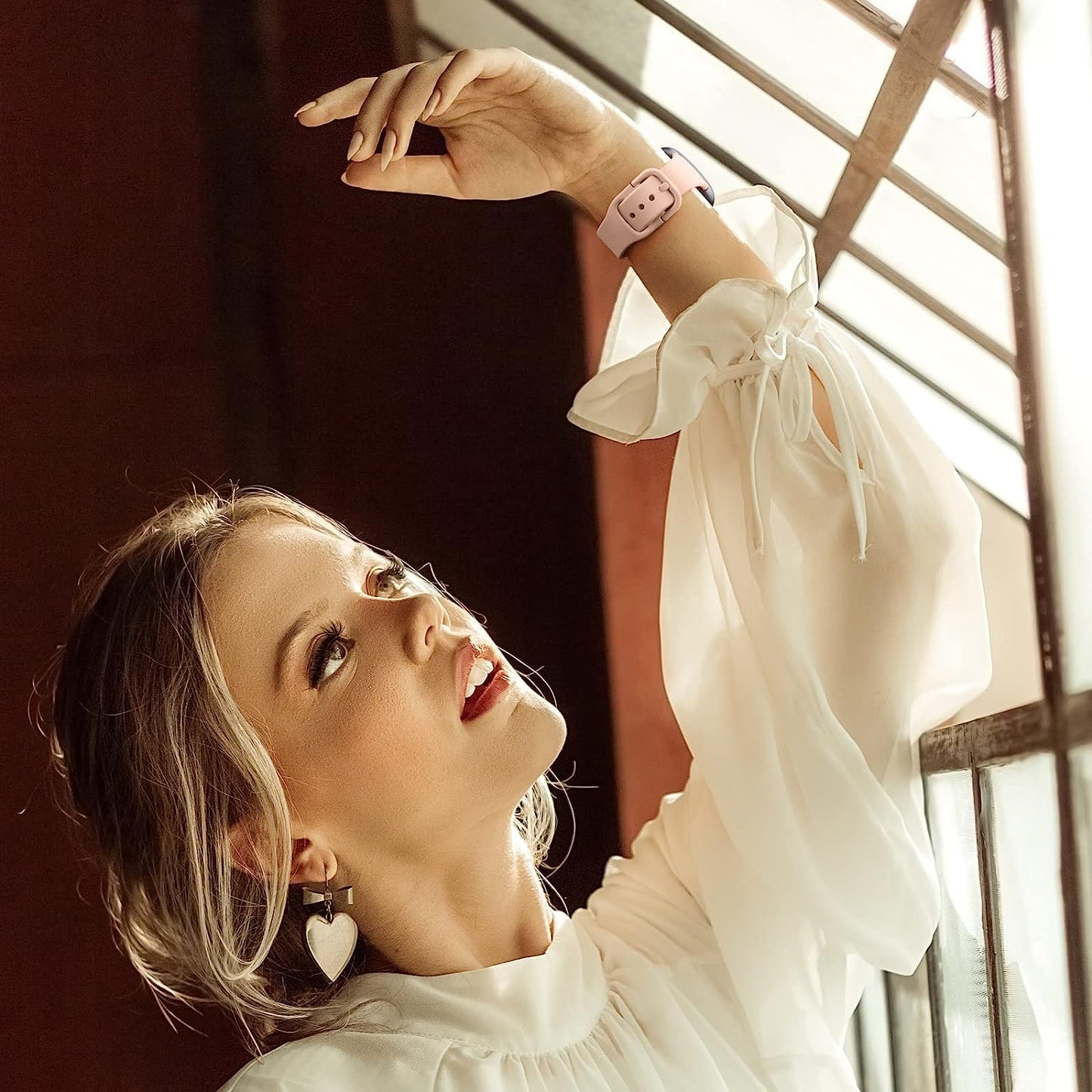 3 Pack Slim Soft Silicone Bands Compatible with Fitbit Versa 4 & Versa 3 Bands and Fitbit Sense 2 & Sense Bands for Women Men, Sports Wristbands Replacement Straps for Fitbit Versa 4 & 3 / Fitbit Sense 2 & Sense Smart Watch  AK   