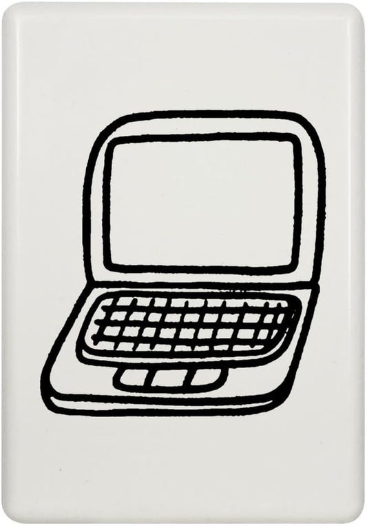 Azeeda 'Laptop Keyboard' Fridge Magnet (FM00014535)  Azeeda   
