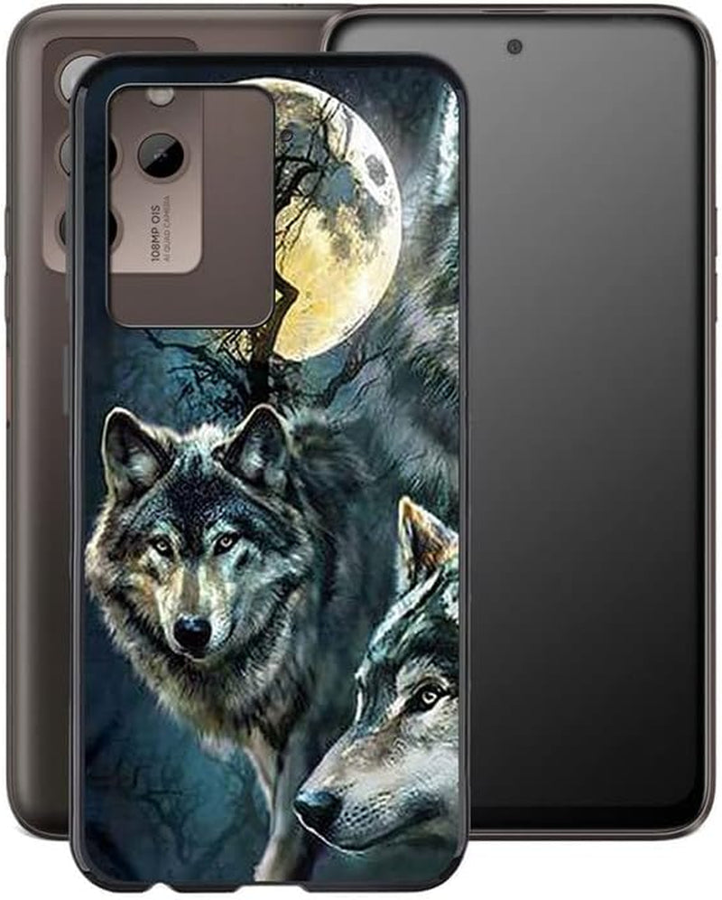 WIMSPEED Case for HTC U23 Pro (6.7"), Black Soft TPU Bumper Phone Case, Slim Shockproof Silicone Military Grade Drop Protective Shell for HTC U23 Pro - Camellia  WIMSPEED Wma29  