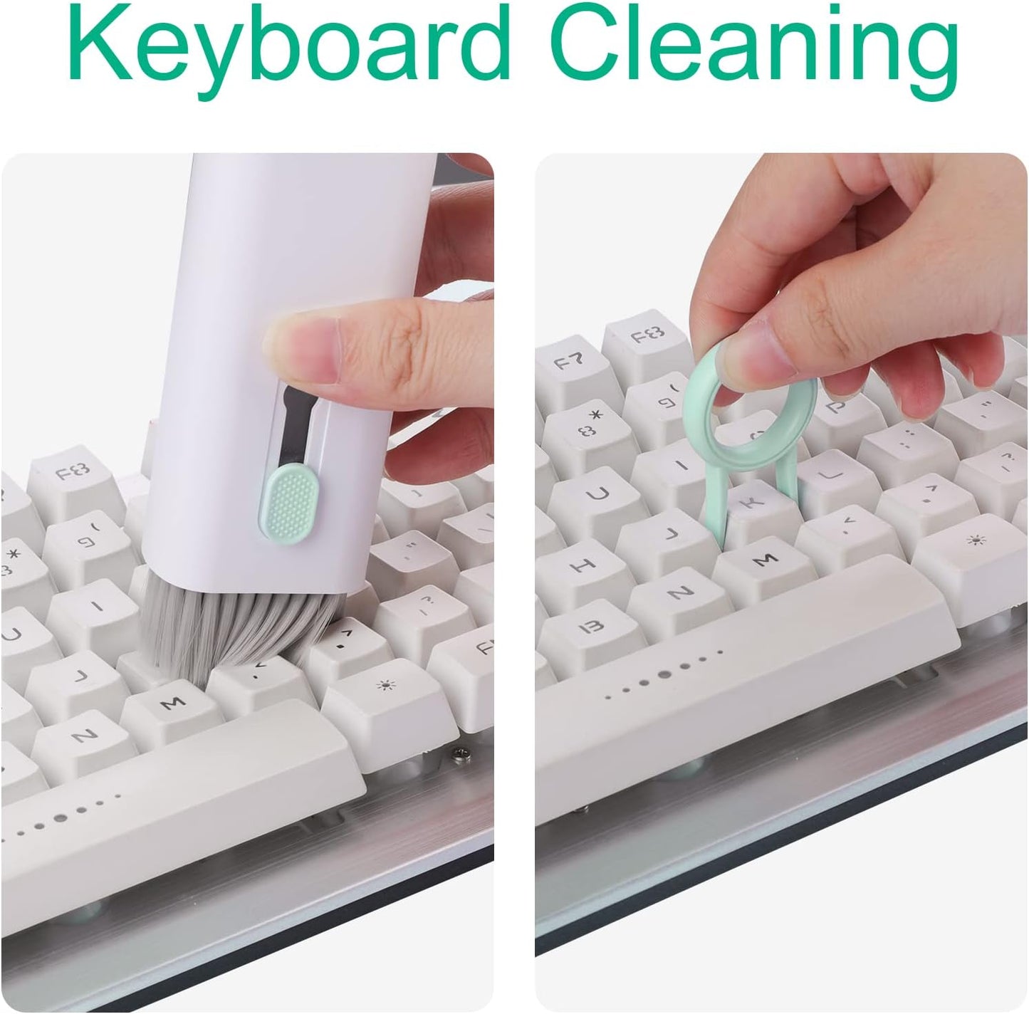 7 in 1 Electronic Cleaner Kit, Keyboard Cleaning Kit with Brush, Multifunctional Cleaner Set for Airpods Pro/Laptop/Phone/Computer/Screen  Doter   