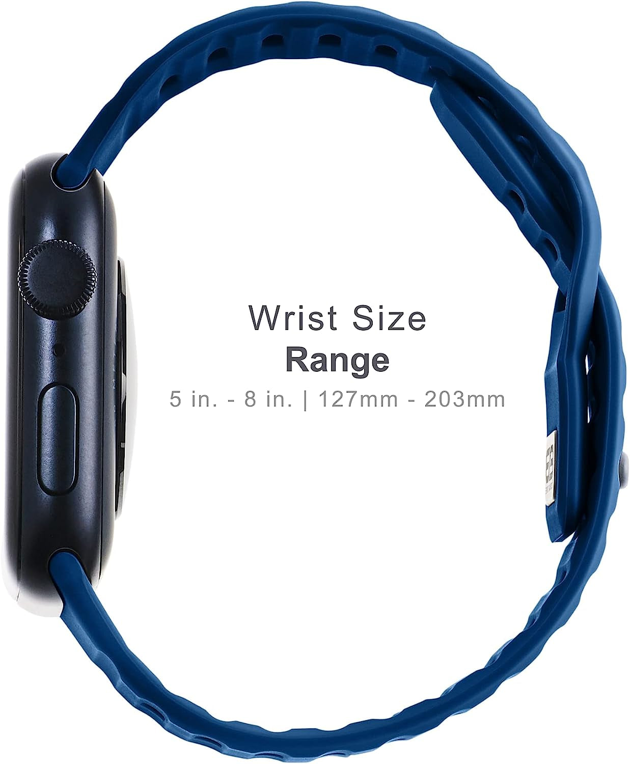 EKKO BANDS Compatible with Apple Watch Band 49Mm 45Mm 44Mm 42Mm | Soft Silicone Replacement Strap for Iwatch Series 8 7 6 5 4 3 2 1 SE Ultra Watch Band - Breathable Sport Band for Men & Women  EKKO BANDS   