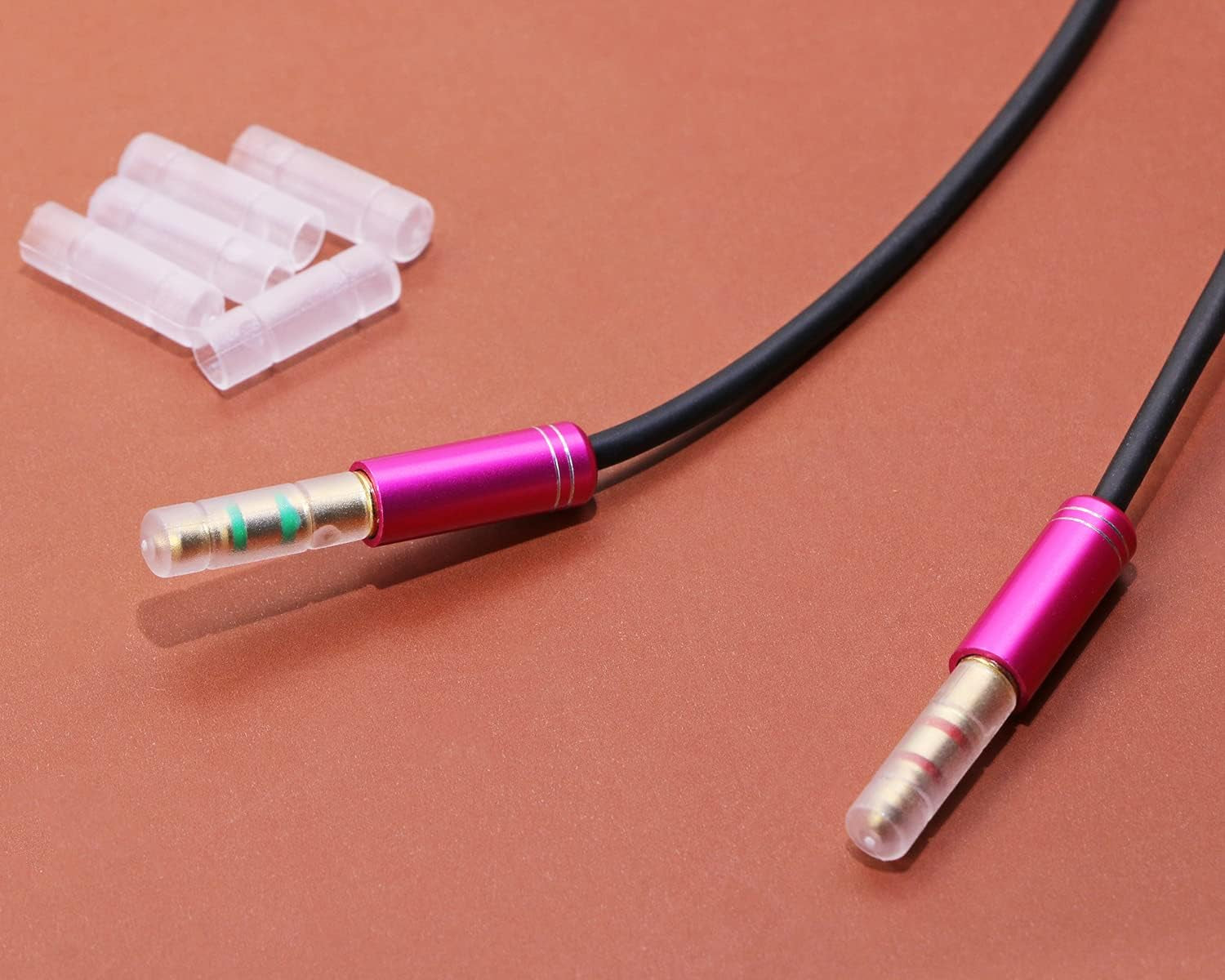 ONLYKXY 30Pcs Plastic Male Protector Cap Port Cover Anti-Dust Plugs for round DC 3.5MM USB Dust Stopper (White, DC 3.5MM)  ONLYKXY   