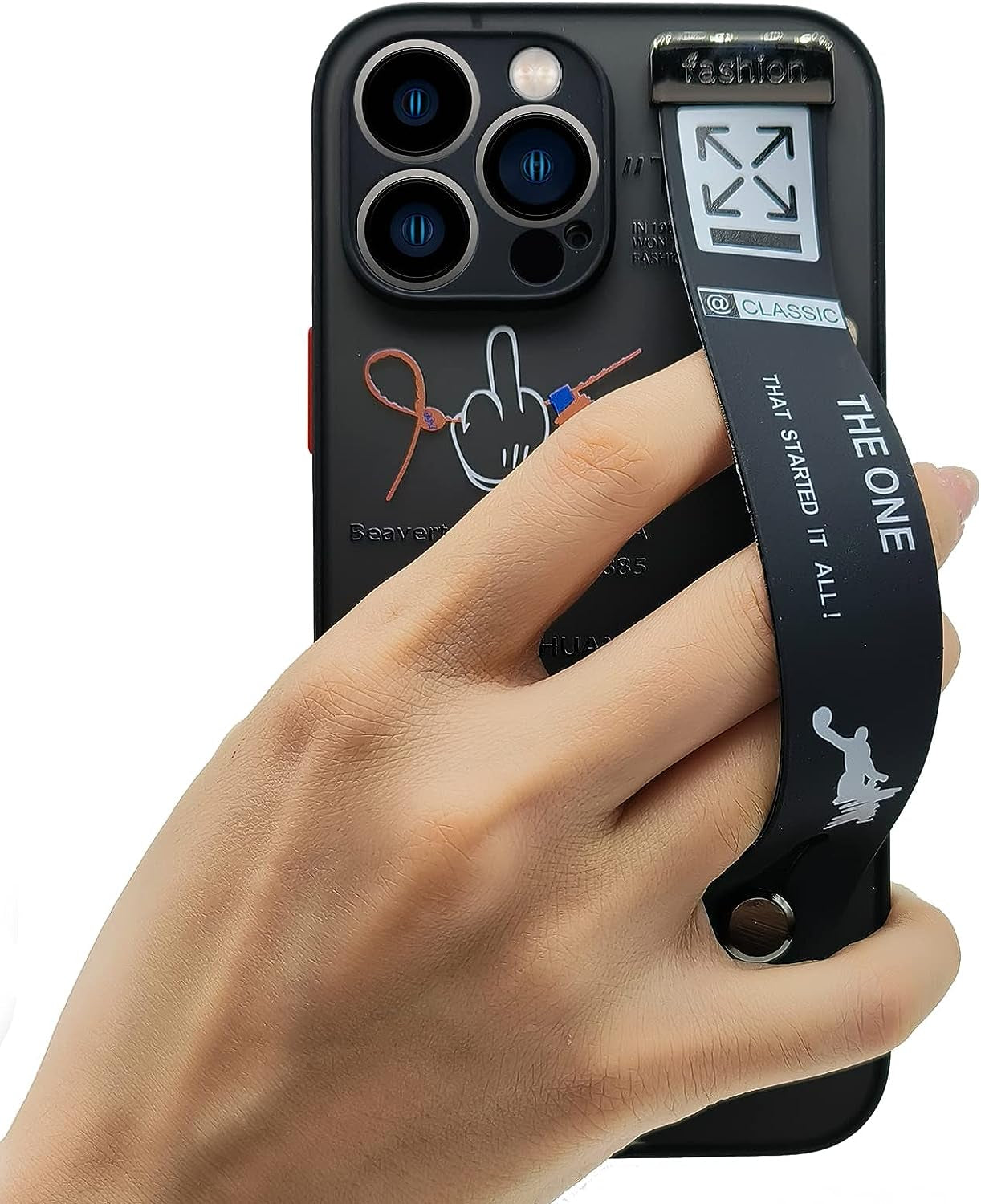 YIJIBANG for Iphone 12 Pro Case with Design Basketball Sports Shoes Pattern Slim Thin Clear Hard Back Shockproof with Adjustable Wristband Kickstand Loopy Phone Cover Men Boys Cool White Black  PTyouhaowei   