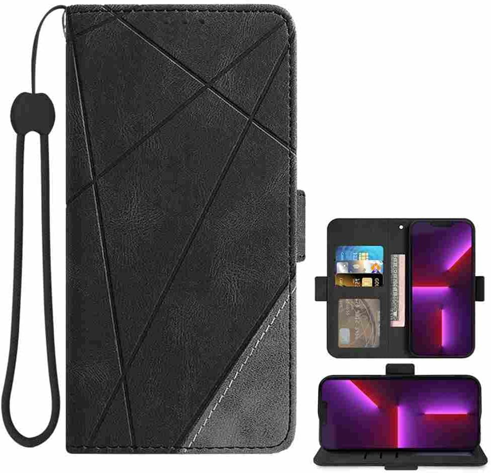 DIIGON Phone Cover Folio Wallet Case for LG Aristo 1, Premium PU Leather Slim Fit Cover for Aristo 1, 1 Photo Frame Slot, Shock Absorbent, Red  DIIGON Black Lg Tribute Royal X320 