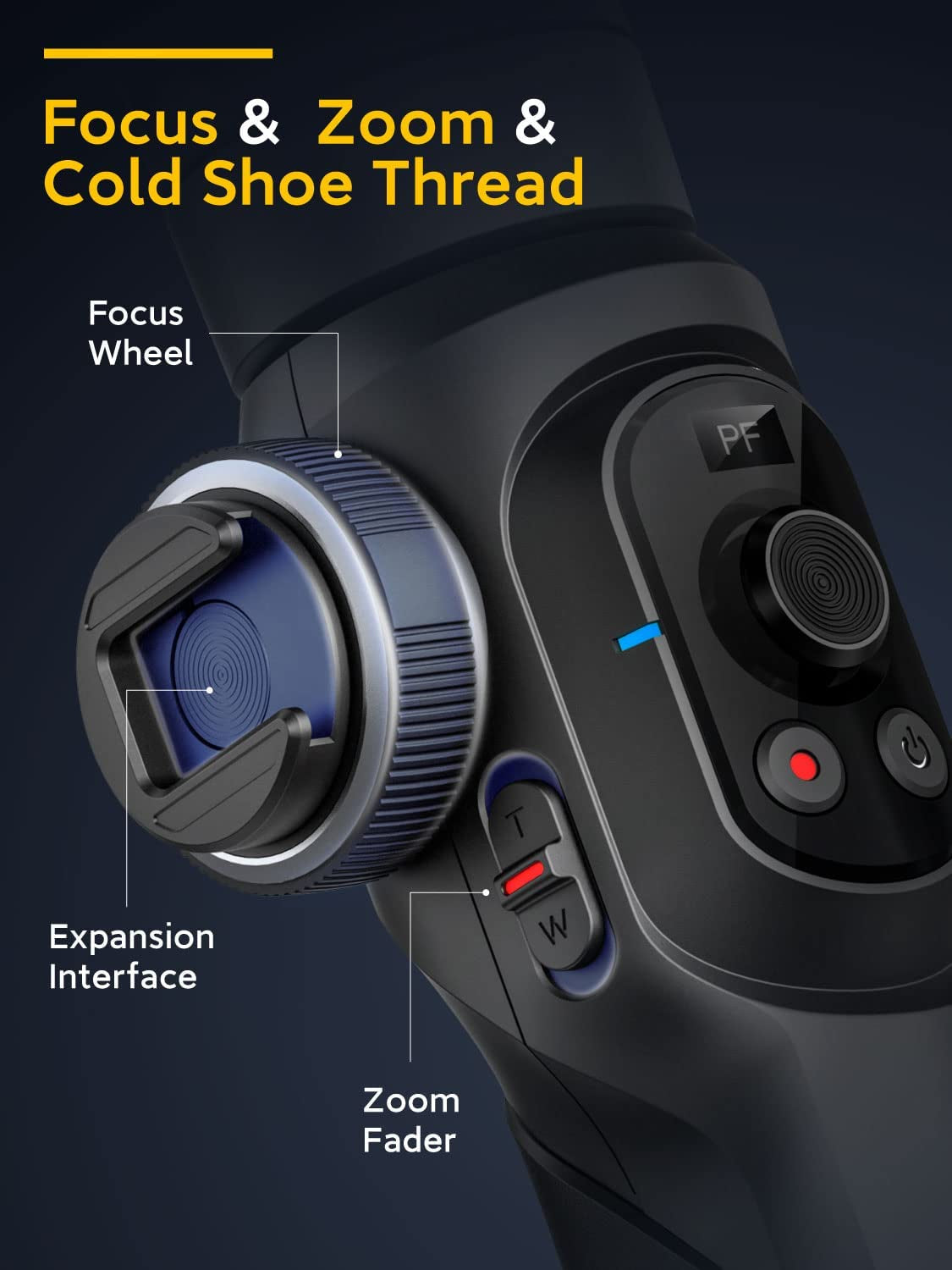 AOCHUAN Smart S2 Gimbal Stabilizer for Smartphone Professional Industry-Standard 3-Axis Phone Gimbal with Extendable Rod Microphone Fill Light Gimbal for Iphone and Android Vlogging Tiktok Youtube  AOCHUAN   