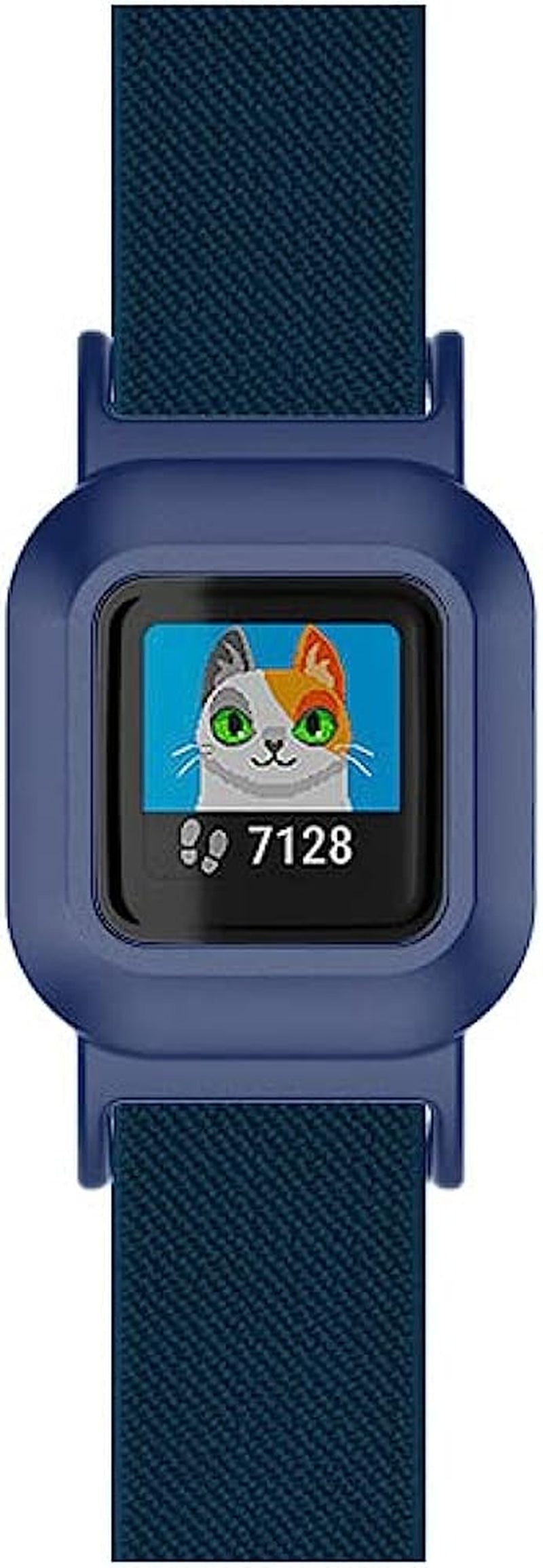 C2D JOY Stretchy Loop Nylon Strap Compatible with Garmin Vivofit Jr 3 Bands Watch Adjustable Elastic Sport Wristband  C2D JOY Midnight Blue One Size 